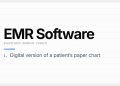 What is EMR Software and How Does It Work?