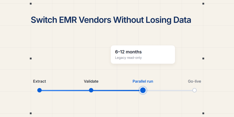 How to Switch EMR Vendors Without Losing Patient Data