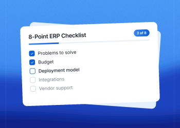 How to Choose ERP Software: 8-Point Checklist for Small Businesses