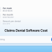How Much Does Claims Denial Management Software Cost in 2026