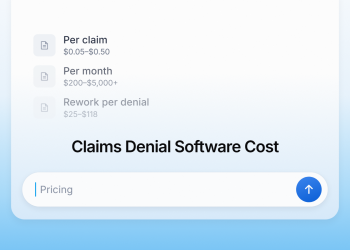 How Much Does Claims Denial Management Software Cost in 2026